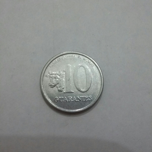 Moneda De Paraguay 10 Guaraníes Año 1986