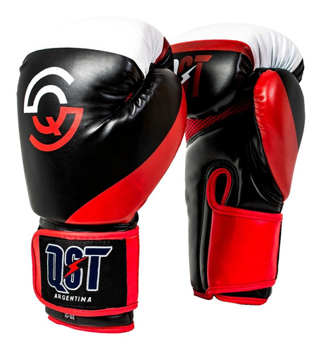 Combo Guantes De Boxeo + Vendas + Bucal Qst Arg (#3318) 