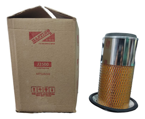 Filtro De Aire J3500 Marca Hasting, Autoelevador Mitsubishi