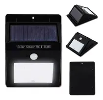 Comprar Reflector Solar Led Aplique Panel Sensor Movimiento 20 Leds