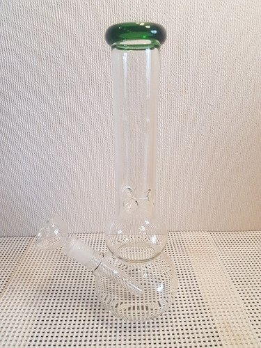 Bong Pyrex 30cm + Moledor Y Rejillas