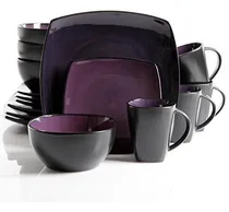 Comprar Set De Vajilla Gibson Home Soho Lounge, 16 Piezas, Morado