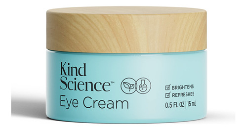 Kind Science Crema Para Ojos | Ilumina + Refresca | 0.5 Fl O