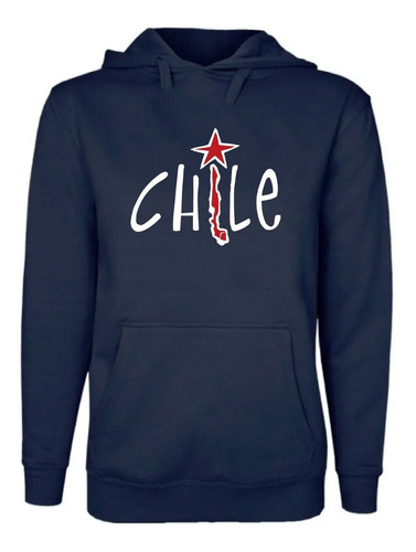 Polerón Estampado Unisex Chile