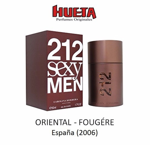 Carolina Herrera 212 Sexy Men 50ml. Tester (perfumes Hueta)