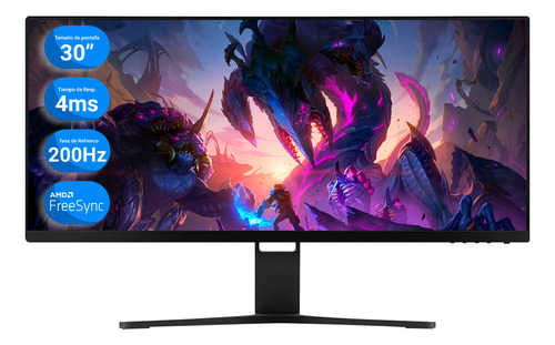 Monitor Curvo Xiaomi Gaming 30'' Wfhd 200hz Amd Freesync