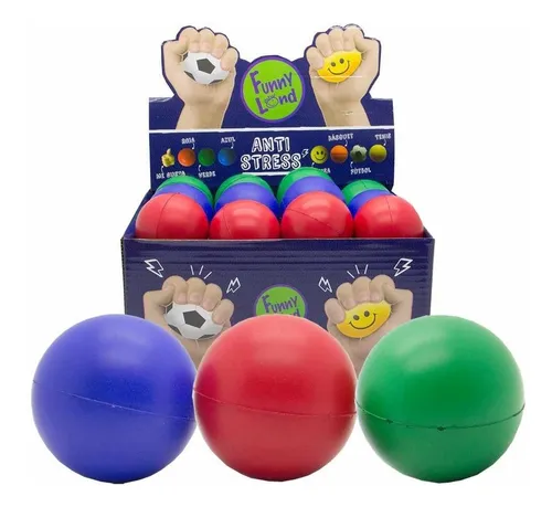 Pelota goma espuma antiestress MINI (4 CM) - GMP