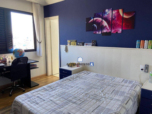 Imagem 28 de 30 de Apartamento À Venda C/ 197m² - 3 Suítes 3 Vagas 1 Por Andar Vila Alpina Sp - Ap0038