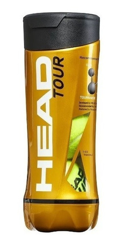 Tubo De Pelotas Tenis Head Tour/atp X3 #1 Strings