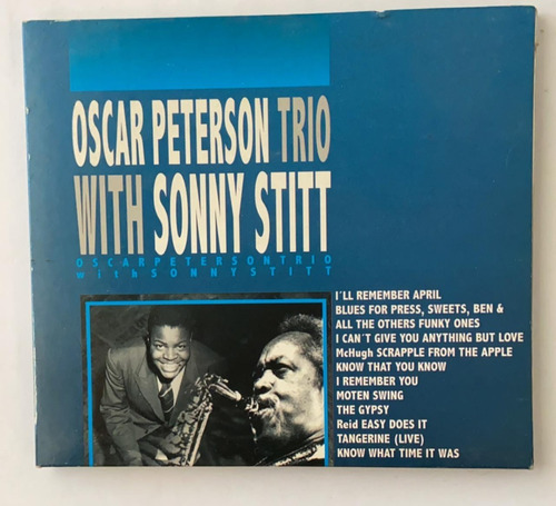 Cd Oscar Peterson Trio With Sonny Stitt