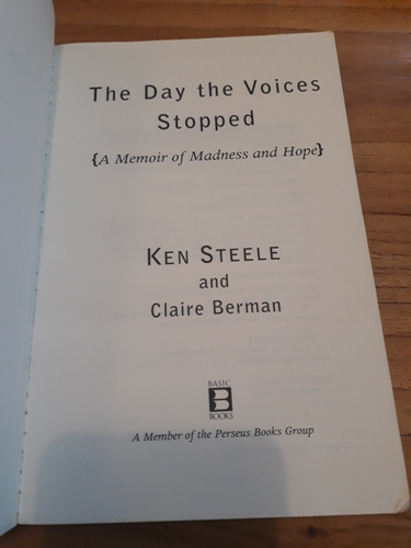 The Day The Voices Stopped. Ken Steele. Libro En Inglés