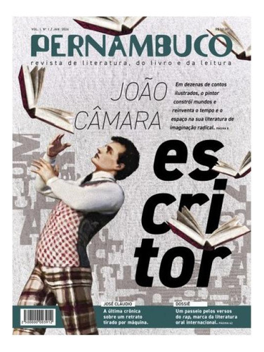 Revista Pernambuco - Ano 1 - Nº 1, De -. Editorial Cepe **, Capa Mole, Edição 2024-04-08 00:00:00 Em Português