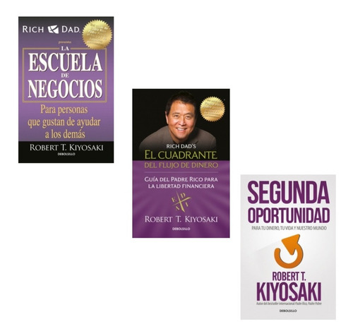 Paquete Robert T. Kiyosaki Bolsillo