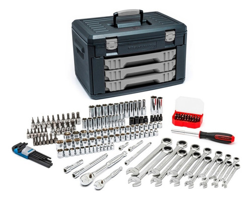 Kit De Herramientas Mecánicas Gearwrench 168 Pzas