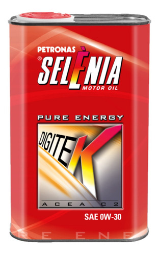 Aceite Selenia Digitek Pure Energy 0w30 Original Fiat 1 L