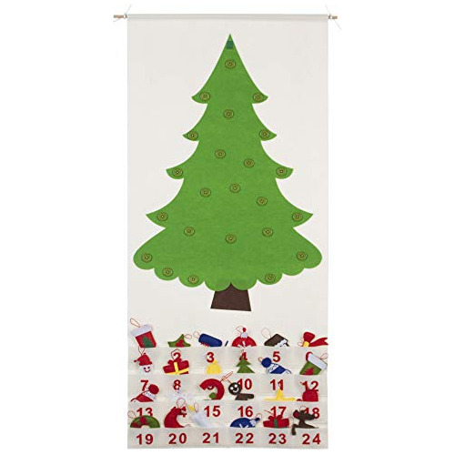 Calendario De Adviento De Árbol De Navidad Niños, Cal...