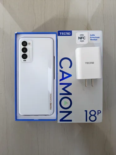 Tecno Camon 18p Nfc 128gb 8gb Dual Sim Blanco Mejor Camara (Usado)
