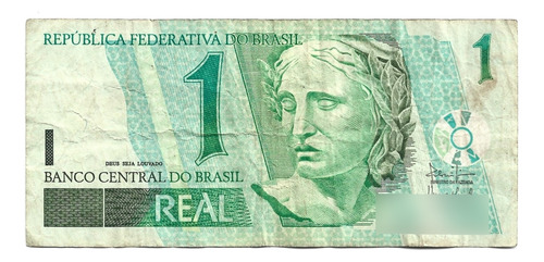 Liquido Excelente Billete De Brasil.  1 Real 2003