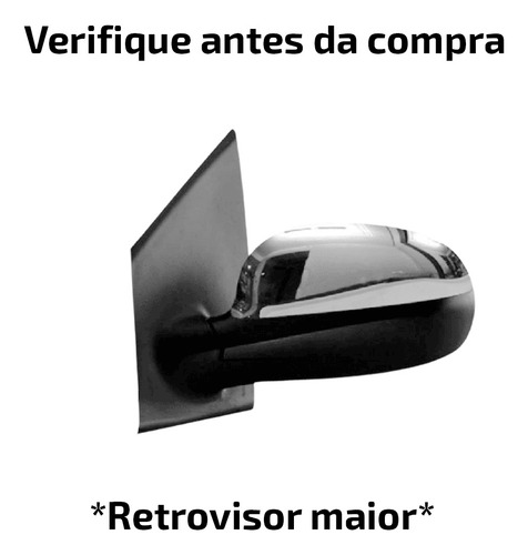 Strada 19 Cromado Apliques Retrovisor Maçaneta Farol Milha