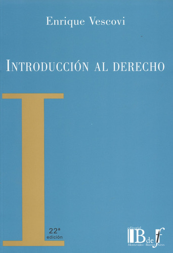 Introduccion Al Derecho (22ª Ed)