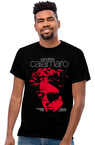 Playera Andrés Calamaro Diseño 01 Grupos Musicales Beloma