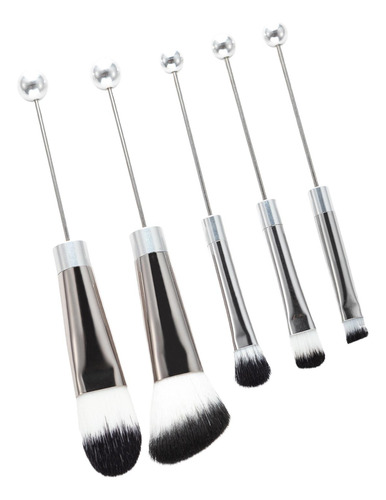 Juego De Brochas De Maquillaje De 5 Piezas, Kits De