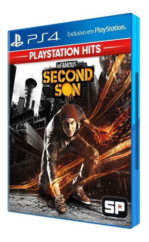 Infamous Second Son  Mídia Física Ps4-lacrado