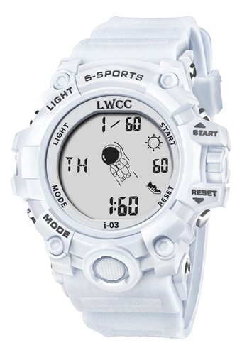 Reloj Digital Para Hombre Y Mujer Deportiva Plástico Ptu