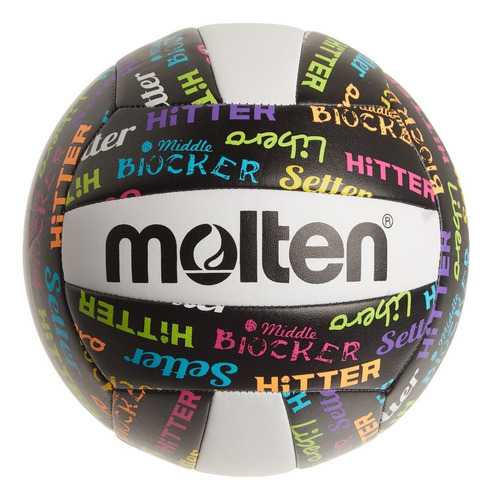 Pelota Volley Molten Beach Playa - Auge Color Neg/colore