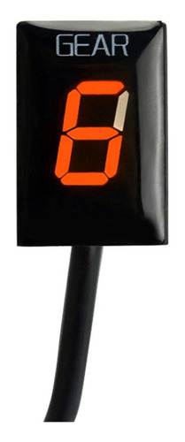 Indicador De Marchas Para Yamaha Xt660 Xt 600 (2004-2015) Color Naranja