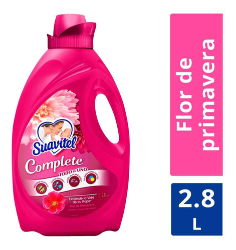 Suavitel Suavizante Complete Flor De Primavera 2.8l