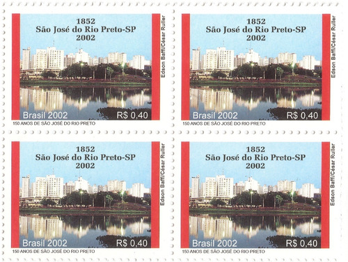 Quadra Selo 2447 Cidade De São José Do Rio Preto 150 Anos