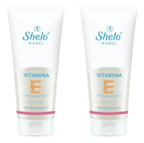 2 Pack Crema Vitamina E Shelo