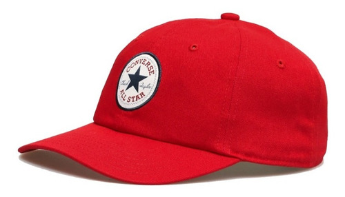 Imagen 1 de 5 de Gorra Converse Modelo Tip Off Rojo Strapback Coleccion 2020