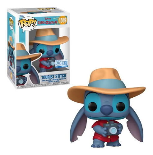 Boneco Funko Pop! Disney Lilo & Stitch - Stitch Turista 1569
