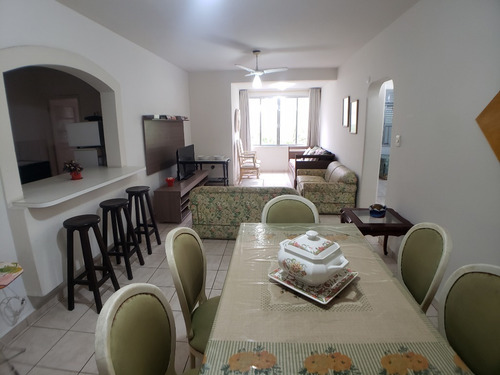 Imagem 2 de 16 de Apartamento Mobiliado À Venda Por R$460mil, 90m² 2 Dormitórios, Sala Para 2 Ambientes Com Vista Para O Mar, 1 Vaga De Estacionamento - Ap05337 - 68468422
