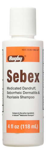 Shampoo De Caspa Medicamentoso Genérico Sebex Para Sebulex