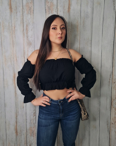 Imagen 2 de 3 de Crop Top Campesino