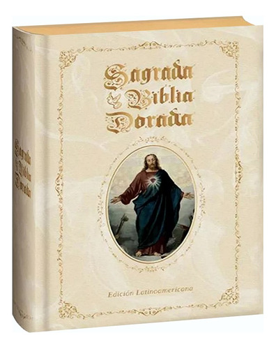 Sagrada Biblia Católica De Lujo. Canto Dorado. Letra Grande