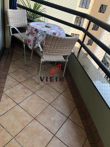Imagem 3 de 13 de Apartamento 03 Suítes Com Varanda Nos Ambientes!! - 3542-1
