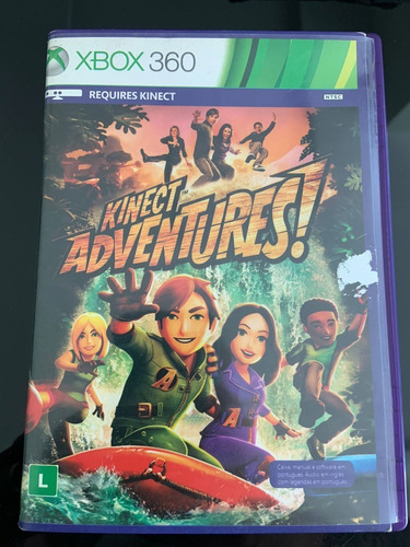 Jogo Kinect Adventures 100% Original Mídia Física Xbox 360