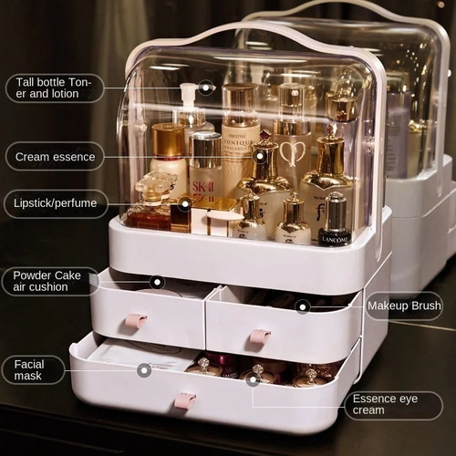 Imagen 9 de 10 de Caja Organizador De Cosméticos - Maquillaje Cosmetiquero