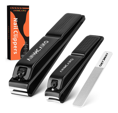 Cortador De Unhas Anichano Ultra Sharp Com Conjunto De Lixa
