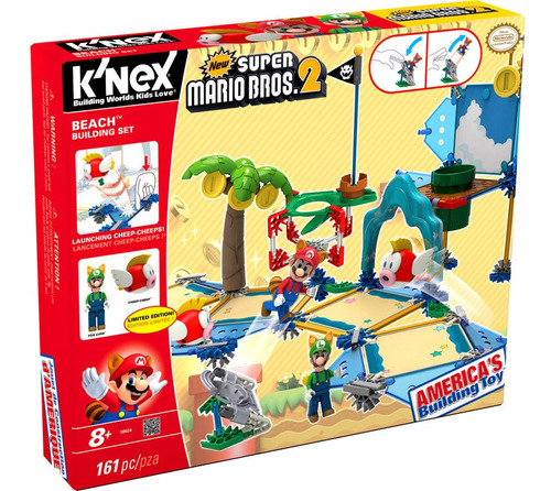 K'nex Nuevo Edificio De Playa De Super Mario Bros 2 Set