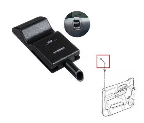 Seguro Puerta Trasera Der Chevrolet Tahoe 2012