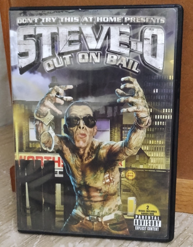 Steve-o  Out On Bail: Volumen 3 Incluye 2 Dvd's Originales 