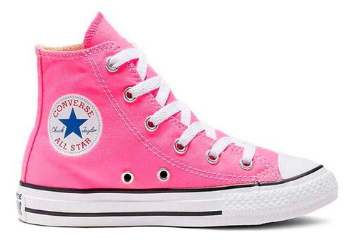 Tenis Converse Botas Chuck Taylor All Star Para Niños-rosa