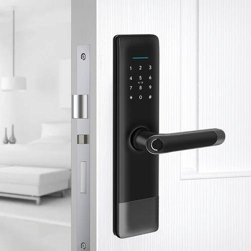 Imagen 8 de 10 de Cerradura Inteligente Smart Bluetooth Huella Exterior App
