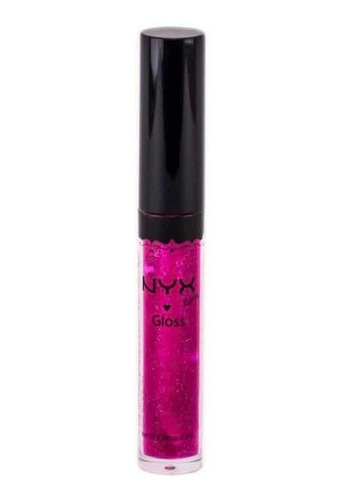 Gloss Nyx Rosa Con Brillo