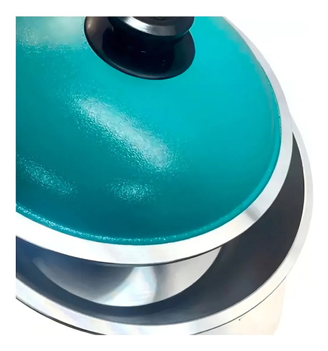 Cacerola Master Chef Mf025 De 3l - Ideal Para Cocinar Celeste